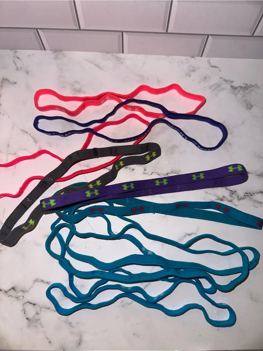 Under Armour No-Slip Headbands set of 10